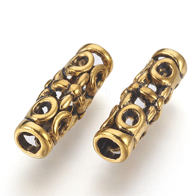 Tibetan Metal Beads X-GLF0258Y-1