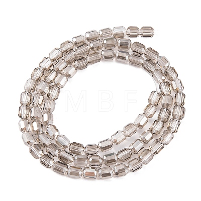 Electroplate Glass Beads Strands EGLA-D031-01X-1