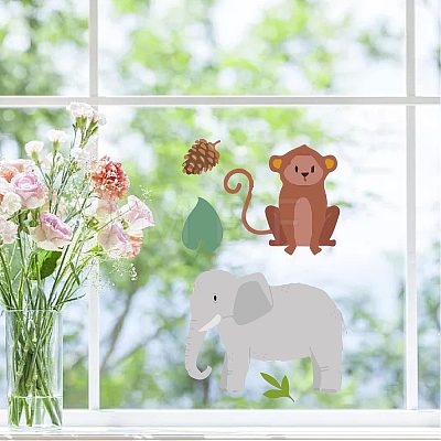 PVC Window Sticker DIY-WH0435-005-1