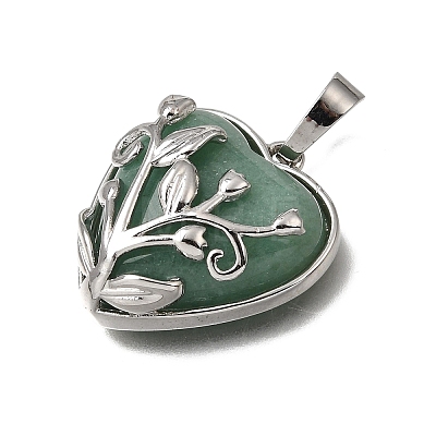 Natural Green Aventurine Pendants GG-CBA7610-04P-07-1