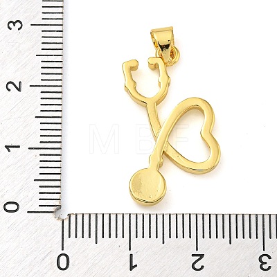 Rack Plating Brass Pendants KK-Z063-41G-1