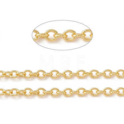 Brass Cable Chains CHC-O001-11G-1