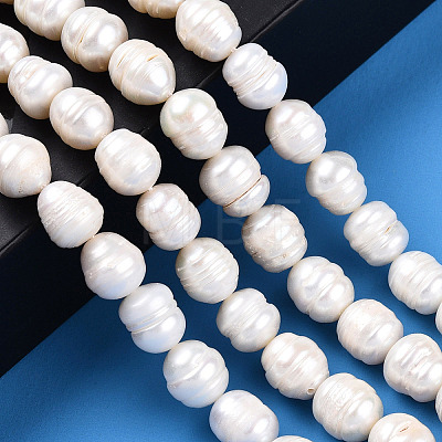 Natural Cultured Freshwater Pearl Beads Strands PEAR-N012-08G-1
