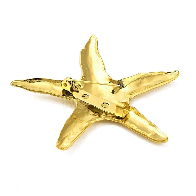 Starfish Brooch JEWB-A028-01G-1