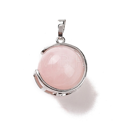 Natural Rose Quartz Pendants G-A212-01P-05-1