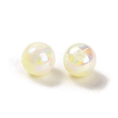 Opaque Acrylic Beads OACR-Z016-01B-13-1