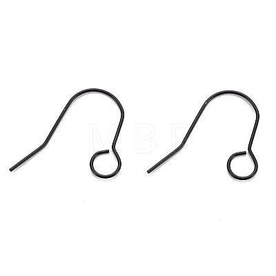 304 Stainless Steel Stud Earring Hooks X-STAS-ZX013-07EB-1