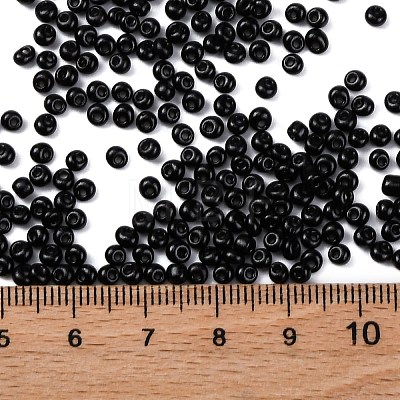 8/0 Baking Paint Glass Seed Beads SEED-M012-02A-55-1