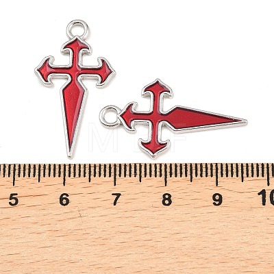 Alloy Enamel Pendants FIND-B059-02P-02-1