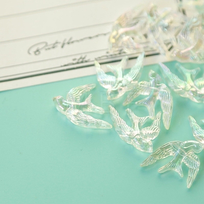 Acrylic Beads X-PW-WGE644D-01-1