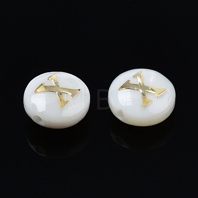 Natural Freshwater Shell Beads SHEL-S278-036X-1