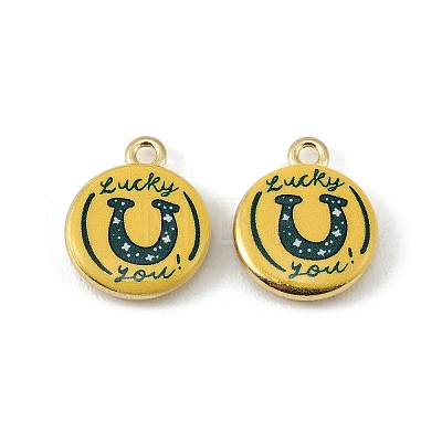 Printed Alloy Pendants FIND-H024-17G-01-1