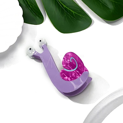 Cellulose Acetate(Resin) Claw Hair Clips PW-WG30E87-05-1