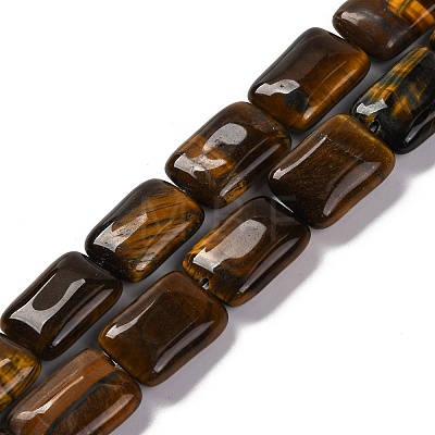 Natural Tiger Eye Beads Strands G-T047-B22-01-1