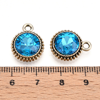 K5 Glass Pendants PALLOY-T090-43KCG-06-1