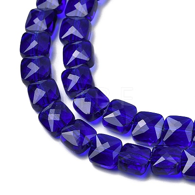 Transparent Glass Beads Strands GLAA-L050-A10-1