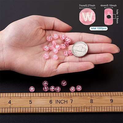 Transparent Acrylic Beads TACR-TA0001-10J-1