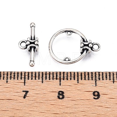 Jewelry Clasps STER-T007-74AS-1