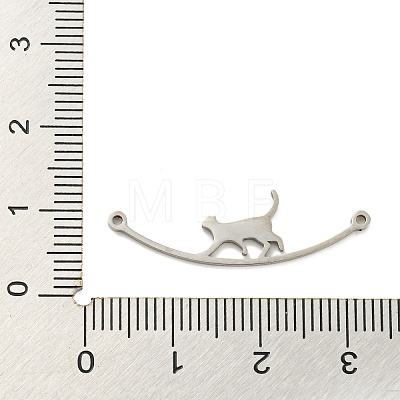 Non-Tarnish 304 Stainless Steel Connector Charms STAS-Q255-02P-1