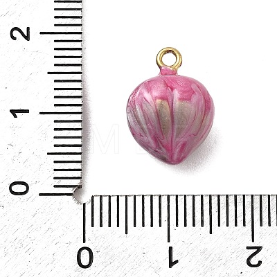 304 Stainless Steel Enamel Pendants STAS-I355-13G-02-1
