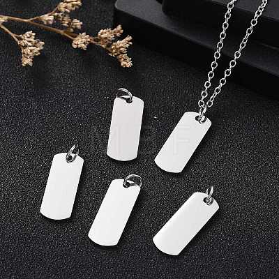 Anti-Tarnish 304 Stainless Steel Pendants STAS-I311-30P-1