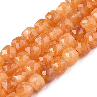 Natural Quartz Beads Strands X-G-S359-376C-1