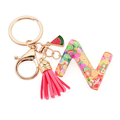 Fruit Series Letter Resin Keychains KEYC-TAC0033-02Z-1