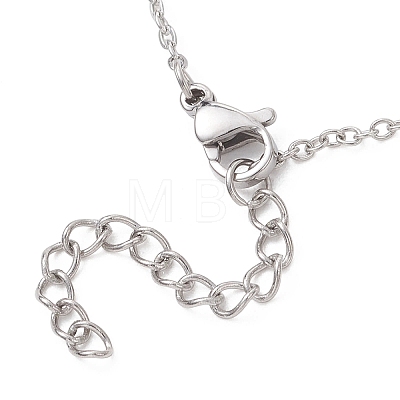 304 Stainless Steel Cable Chain Satellite Chain Bracelet Making BJEW-JB13164-01-1
