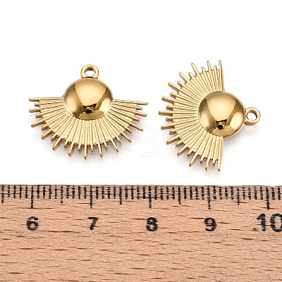 304 Stainless Steel Pendants STAS-N109-58G-1
