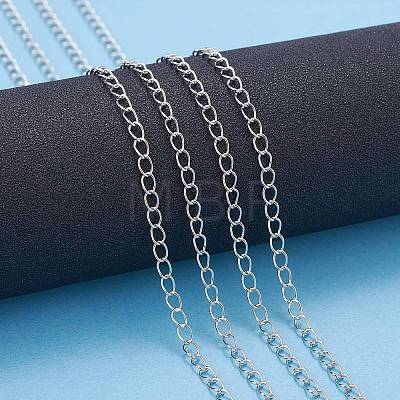 Brass Twisted Chains LS-CHC-Q001-5x4mm-P-1