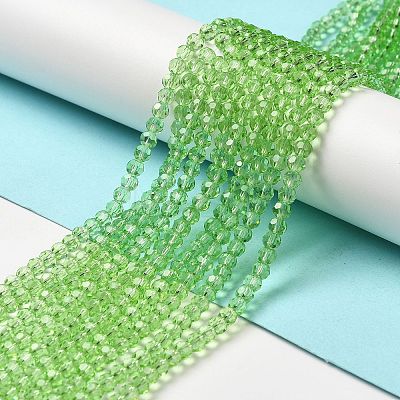 Transparent Glass Beads EGLA-A035-T4mm-D09-1