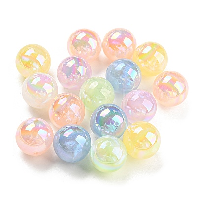 Opaque Acrylic Beads MACR-F078-04-1