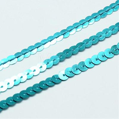 Plastic Paillette Beads PVC-Q085-6mm-2259-1