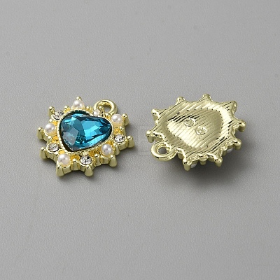 Golden Alloy Pendants FIND-WH0160-61I-1
