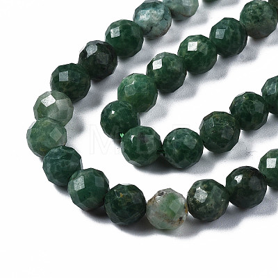 Natural Emerald Quartz Beads Strands G-T108-63-1