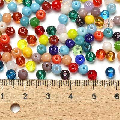 Opaque Colours Glass Seed Beads SEED-C001-02B-05-1