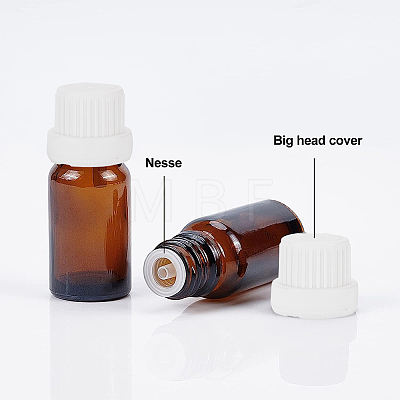 Plastic 18 Tooth Bottle Cap with Hopper Inner Plug FIND-WH0034-52A-1