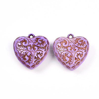 Opaque Acrylic Pendants SACR-T017-15F-1