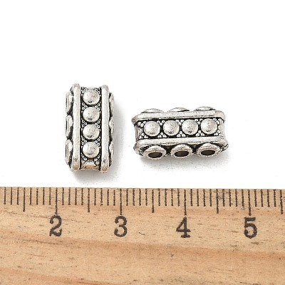 Tibetan Style Alloy Beads TIBE-P003-47AS-1