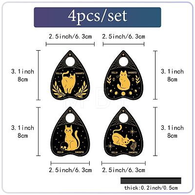 Mini Wood Crystal Ball Display Bases DJEW-WH0021-026-1