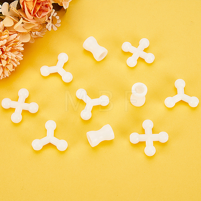 Olycraft 36Pcs 3 Styles Plastic Doll Joints KY-OC0001-35-1