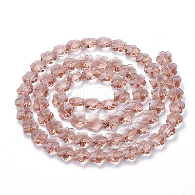 Transparent Glass Beads GLAA-Q066-10mm-C15-1