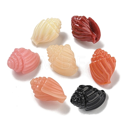 Synthetic Coral Carved Beads Strands CORA-I023-07-1