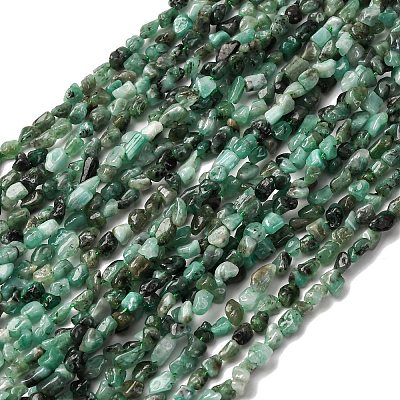 Natural Emerald Beads Strands X-G-I389-A41-1