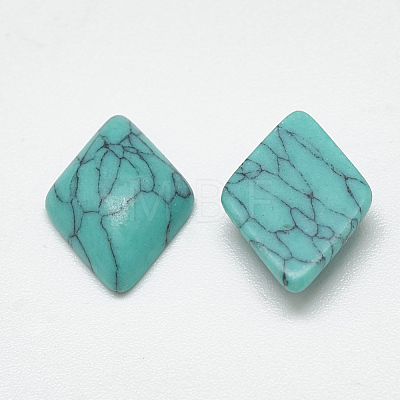 Synthetic Turquoise Cabochons TURQ-S290-32B-02-1