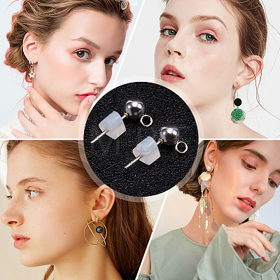 Clear Silicone Full-covered Ear Nuts FIND-SP0001-18E-1