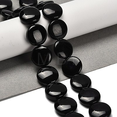 Natural Obsidian Beads Strands G-P562-D01-01-1