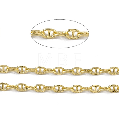 Brass Oval Link Chains CHC-P010-10G-1