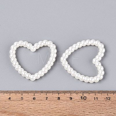 ABS Plastic Imitation Pearl Beads KY-Q004-06B-1