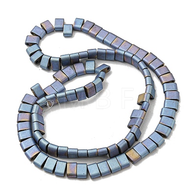 Electroplated Non-magnetic Synthetic Hematite Beads Strands G-C106-B01-02B-1
